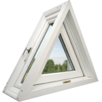 fenêtre pvc triangulaire